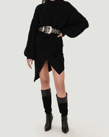 LYME OVERSIZED KNIT TURTLENECK SWEATER image number null